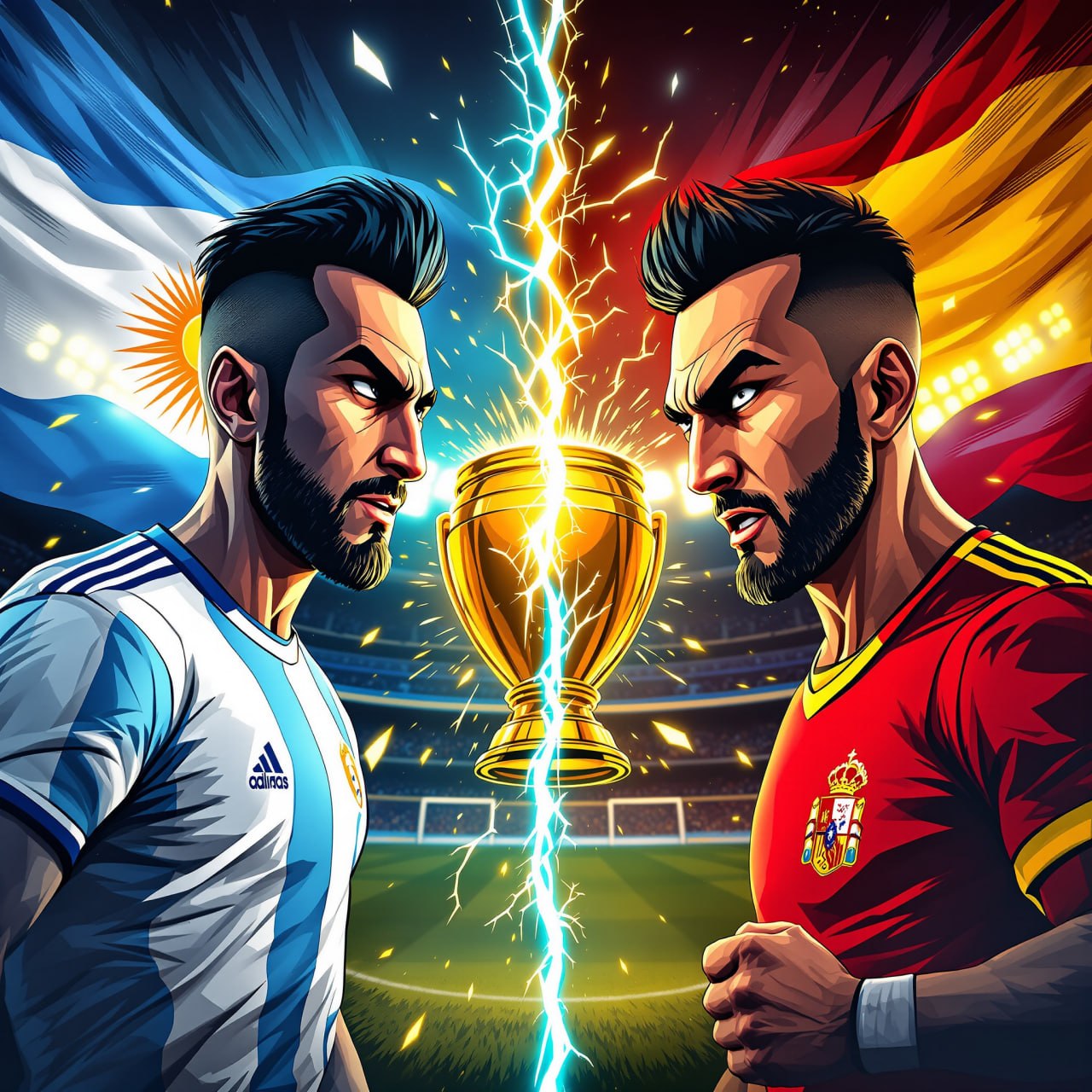 Argentina vs Spain World Cup Final